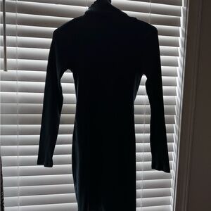 Old Navy Classic Teal Long Sleeve Dress with Turtle Neck